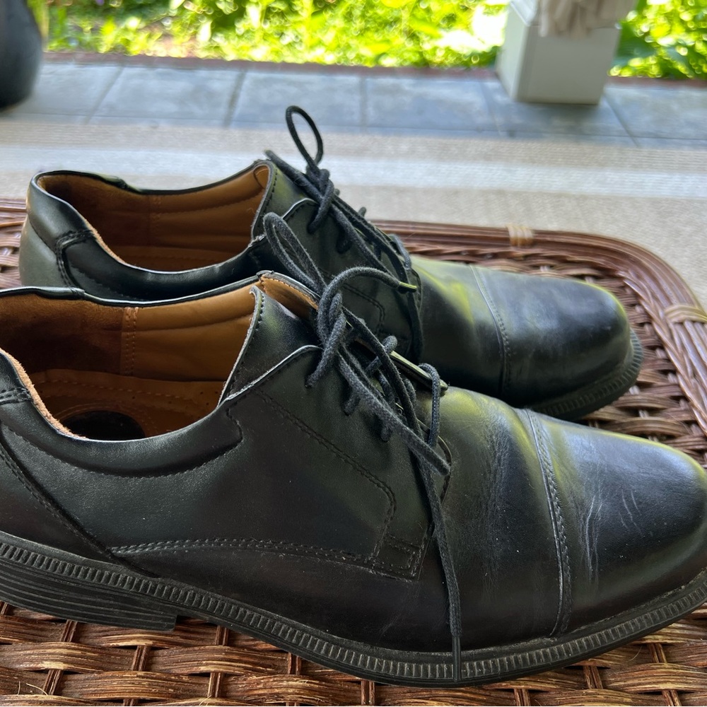 Croft and barrow size 9 1/2 men’s dress shoes - Picture 4 of 8